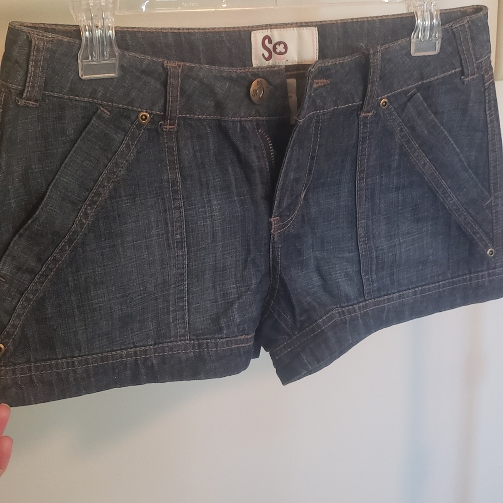 So Denim Shorts